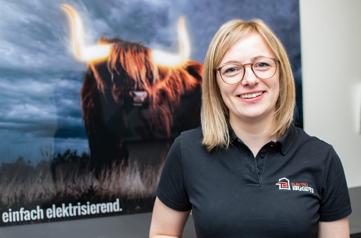 Christina Strock, Prokuristin bei Elektro Bügers