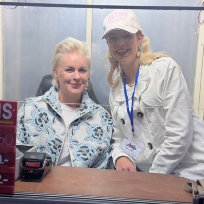 Zwei Helferinnen an einem Stand beim Heimatfest Haltern 2026