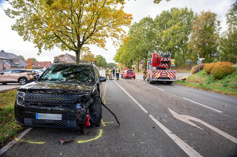 Unfall Rekener Straße Lavesum