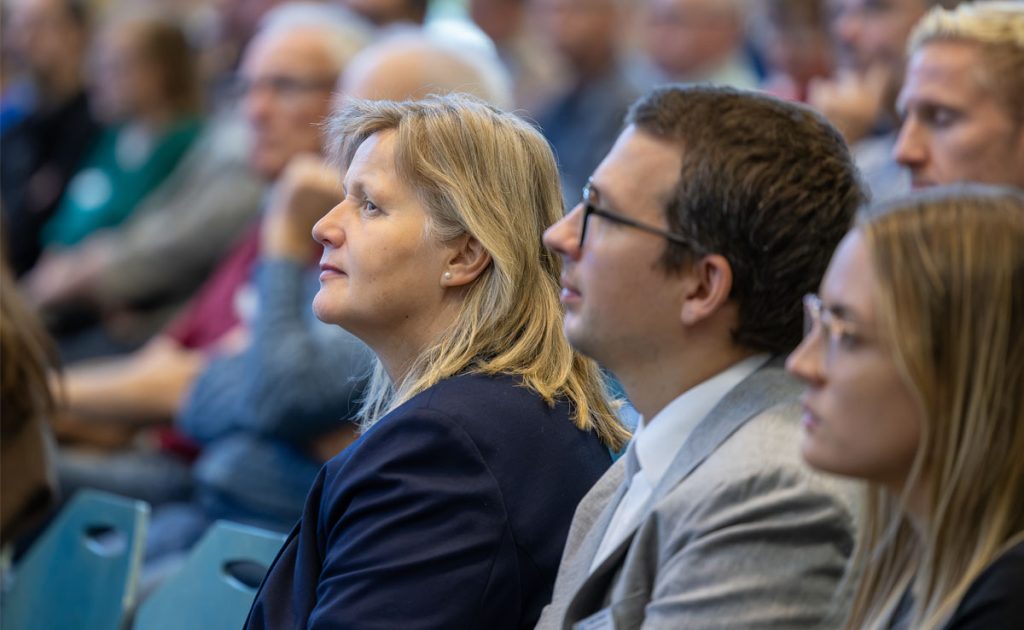 Bodo Klimpel bei der Vestischen Klimakonferenz in Haltern am See.